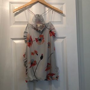 Paper Crown top with ruffles SZ S